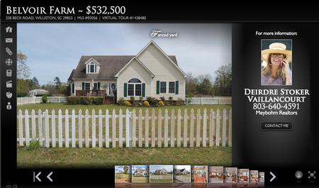 Click on the image to see an example of a virtual tour for an equestrian property.